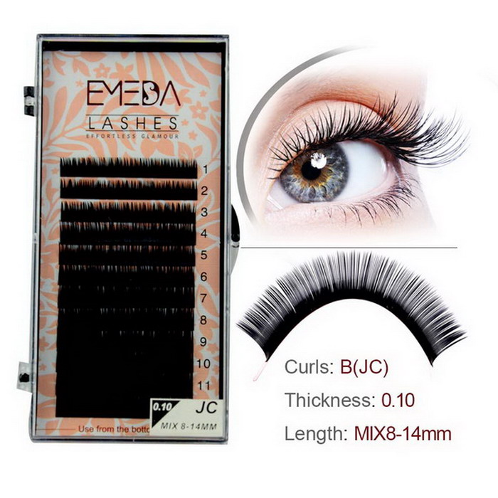 Faux mink eyelash extensions silk lashes SN82